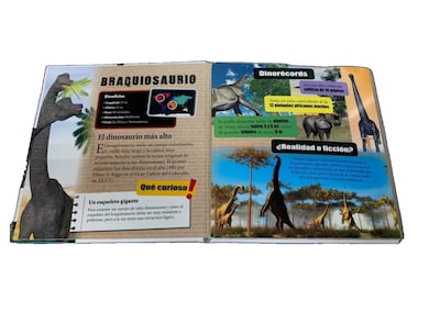 Foto 2 | Dinosaurios Extraordinarios Con Flaps Gigantes Para Niños Libsa Tapa Dura