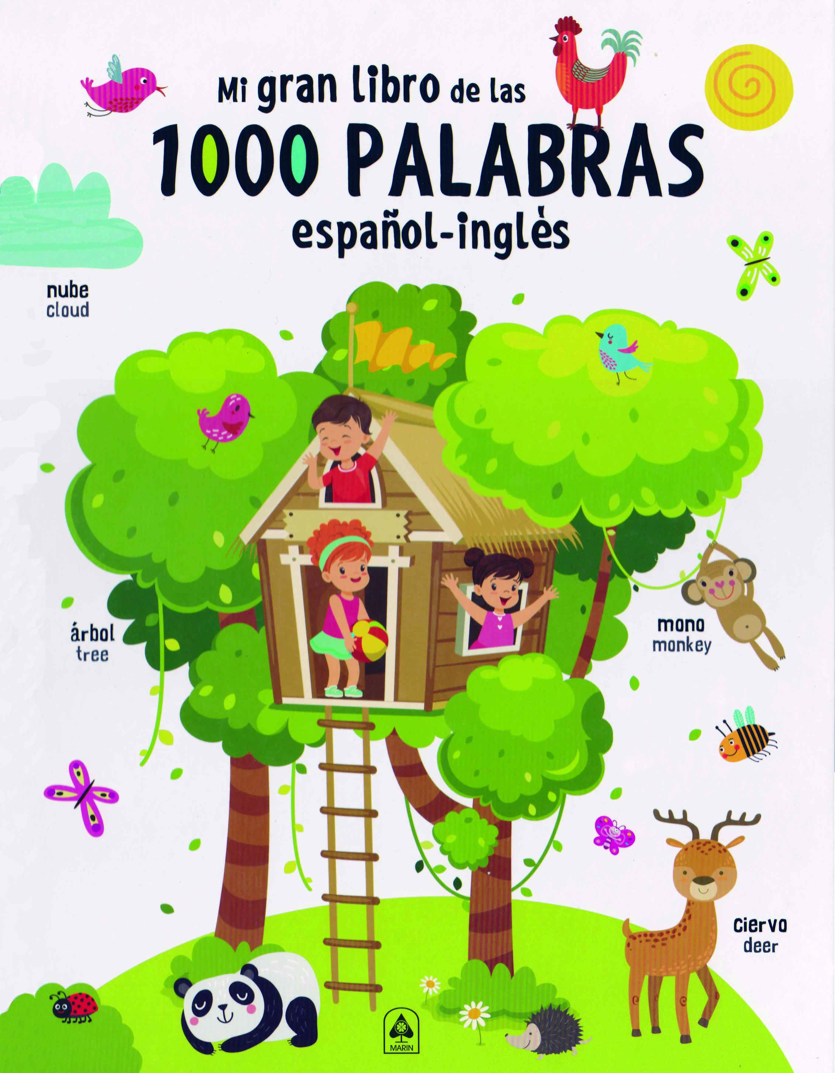 Mi Gran Libro De Las 1000 Palabras Español/inglés Marin Tapa Dura