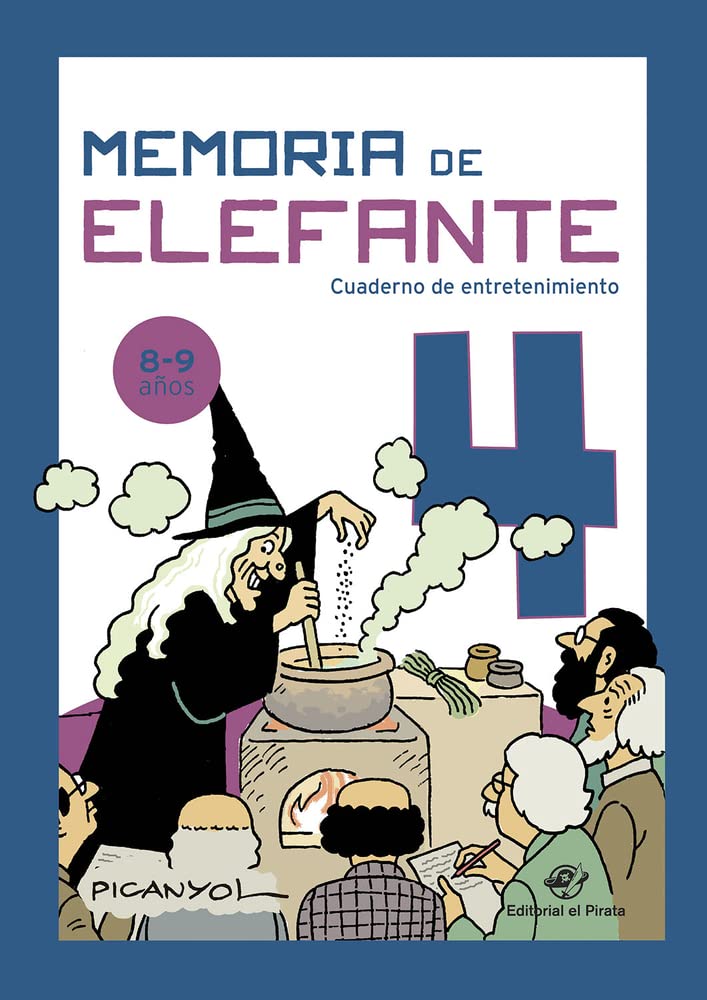 Memoria De Elefante 4to De Primaria Picanyol El Pirata Tapa Blanda