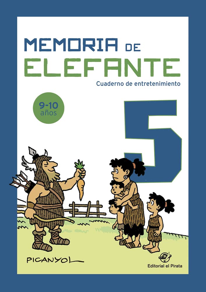 Memoria De Elfante 5* De Primaria Picanyol El Pirata Tapa Blanda