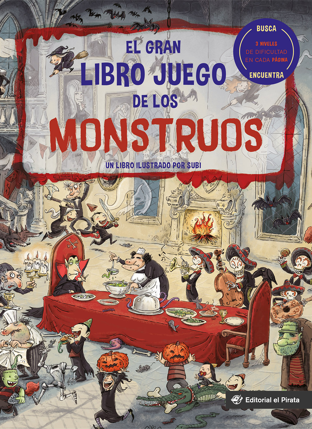 El Gran Libro Juego De Los Monstruos Joan Subirana El Pirata Pasta Dura