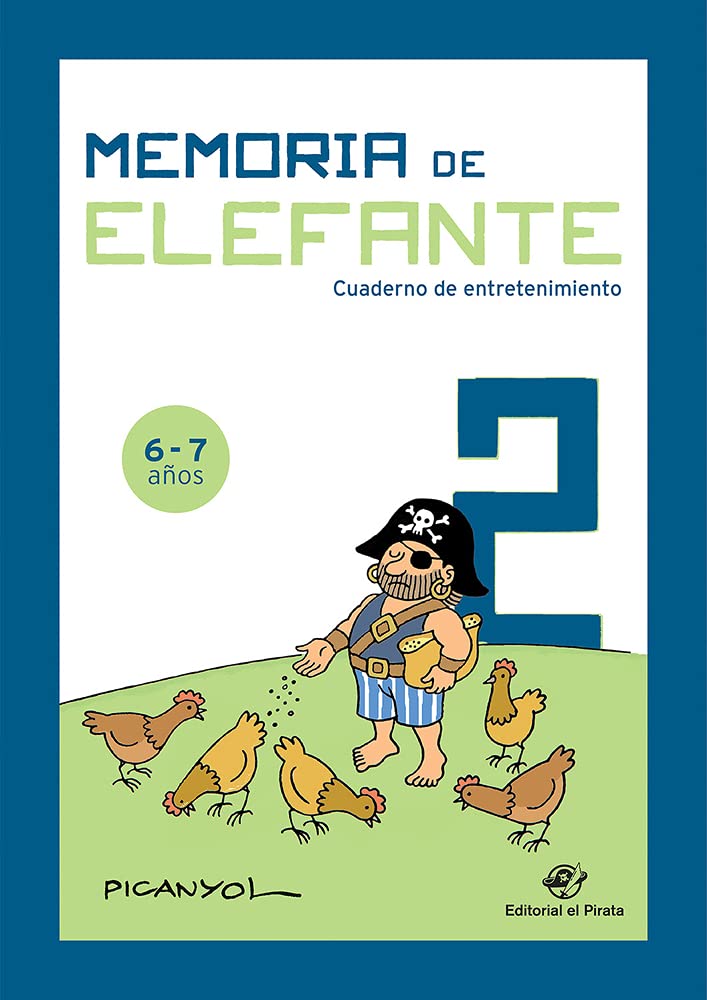Memoria De Elefante 2do De Primaria Picanyol El Pirata Tapa Blanda