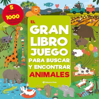 Foto 1 | El Gran Libro Juego Para Buscar Y Encontrar Animales Inna Anikeeva El Pirata Pasta Dura