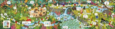 Foto 2 | El Gran Libro Juego Para Buscar Y Encontrar Animales Inna Anikeeva El Pirata Pasta Dura