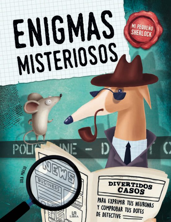 Foto 2 pulgar | Enigmas Misteriosos. Mi Pequeño Sherlock Lola Maeso Libsa Pasta Dura
