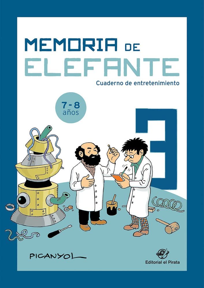 Memoria De Elefante 3ro De Primaria Picanyol El Pirata Tapa Blanda