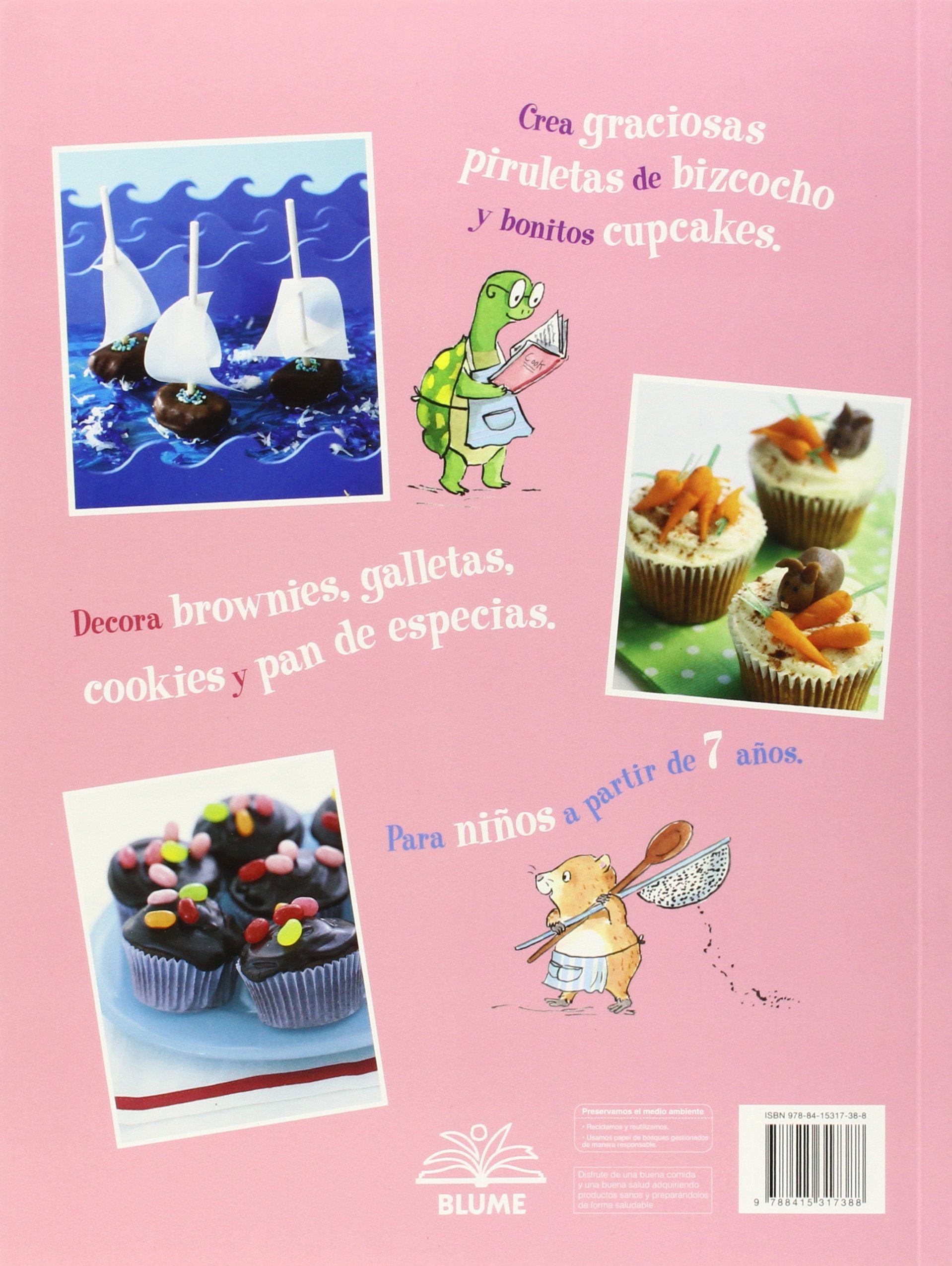 Foto 3 pulgar | Mi Libro P/decorar Cupcakes,galletas,piruletas Susan Akass Blume Tapa Blanda