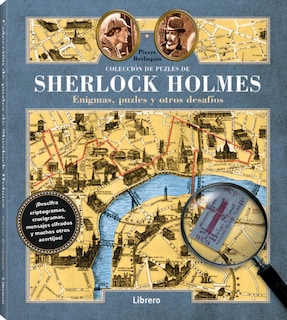 Foto 1 | Sherlock Holmes, Coleccion De Puzzles Pierre Berloquin Librero Tapa Blanda