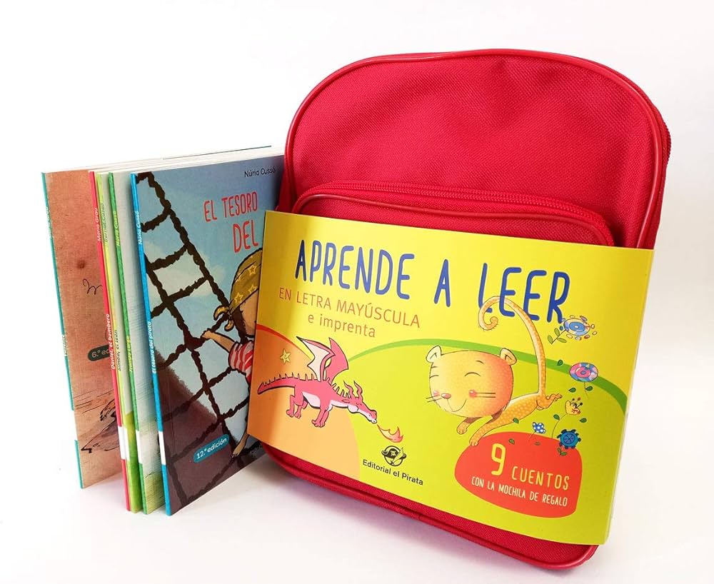 Mochila Aprender A Leer (9 Titulos) Varios Autores El Pirata Tapa Blanda