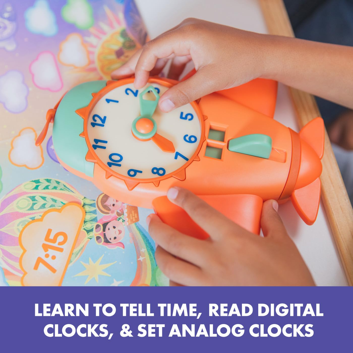 Foto 3 pulgar | Juego De Mesa Educational Insights Time To Fly Telling Time - Venta Internacional.