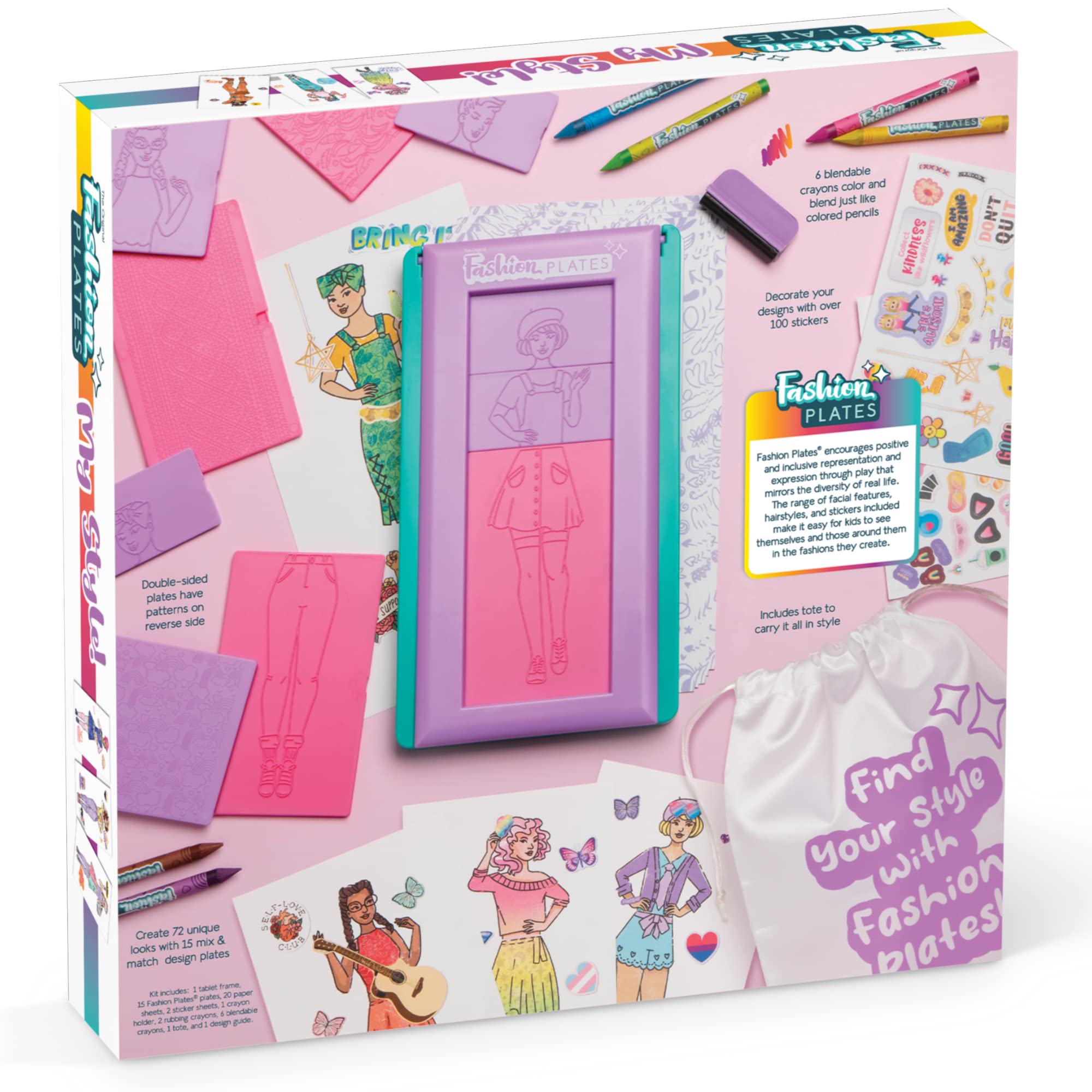 Foto 8 pulgar | Kit De Dibujo Playmonster Fashion Plates My Style Kids 6+ - Venta Internacional.