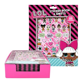 Foto 1 | Libro De Pegatinas Con Diseños Innovadores, ¡lol, Sorpresa! ¡más De 500 Pegatinas - Venta Internacional.