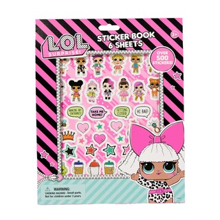 Foto 2 | Libro De Pegatinas Con Diseños Innovadores, ¡lol, Sorpresa! ¡más De 500 Pegatinas - Venta Internacional.