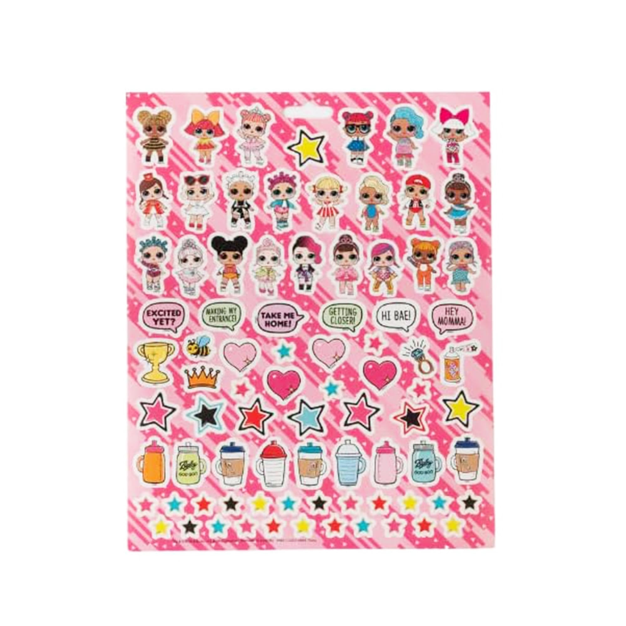 Foto 4 pulgar | Libro De Pegatinas Con Diseños Innovadores, ¡lol, Sorpresa! ¡más De 500 Pegatinas - Venta Internacional.
