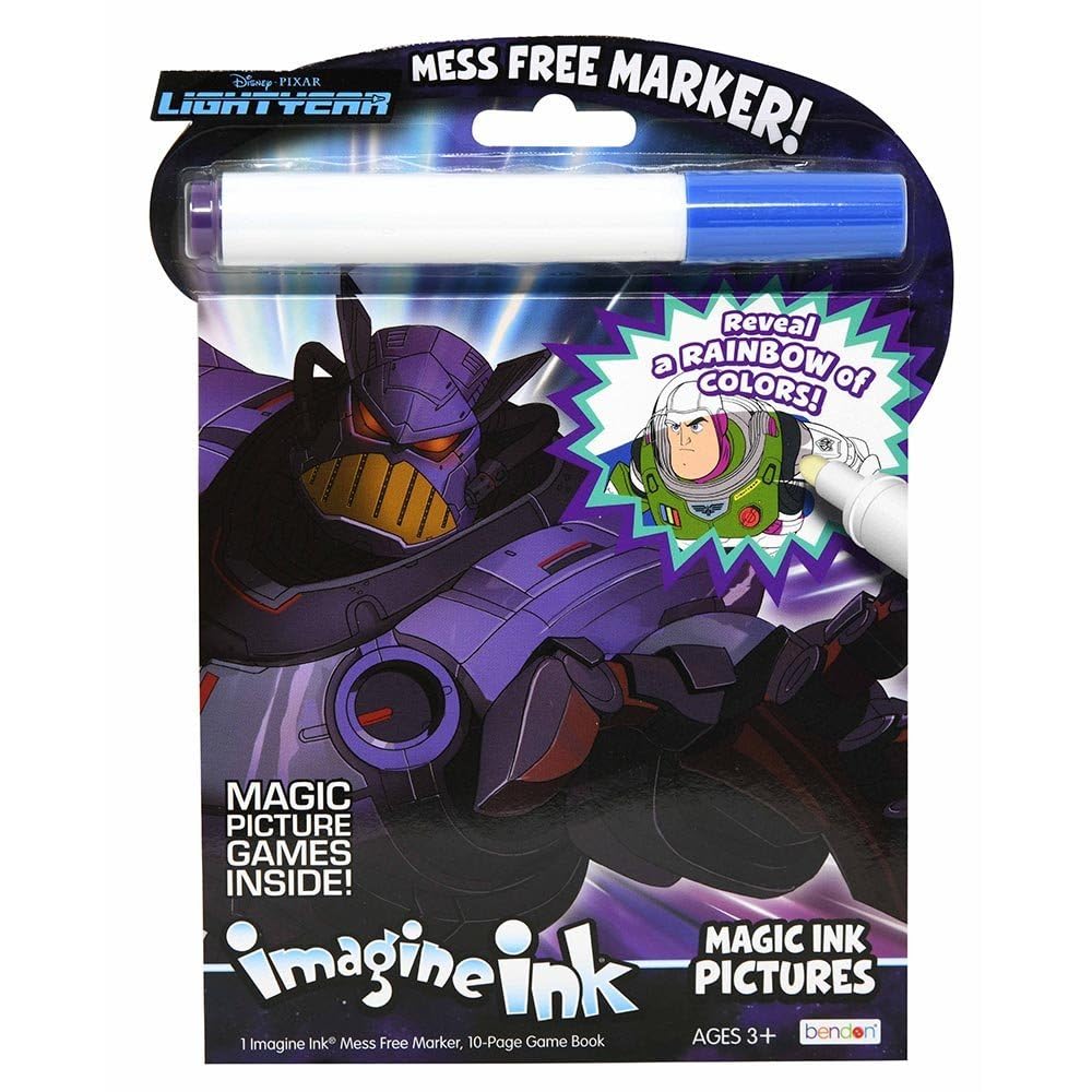 Foto 2 pulgar | Libro de Actividades Disney Pixar Lightyear con Rotulador - Venta Internacional