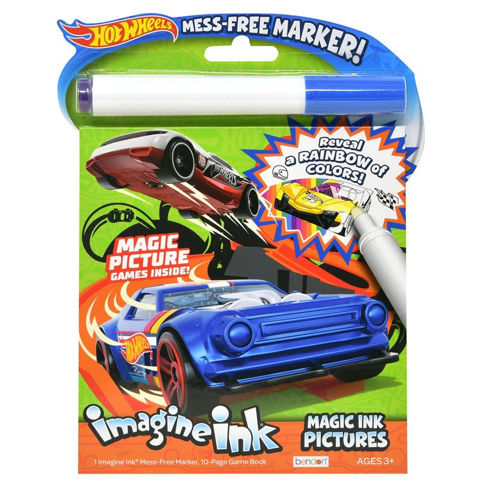 Foto 2 pulgar | Libro poara Colorear y Actividades Bendon Hot Wheels - Venta Internacional