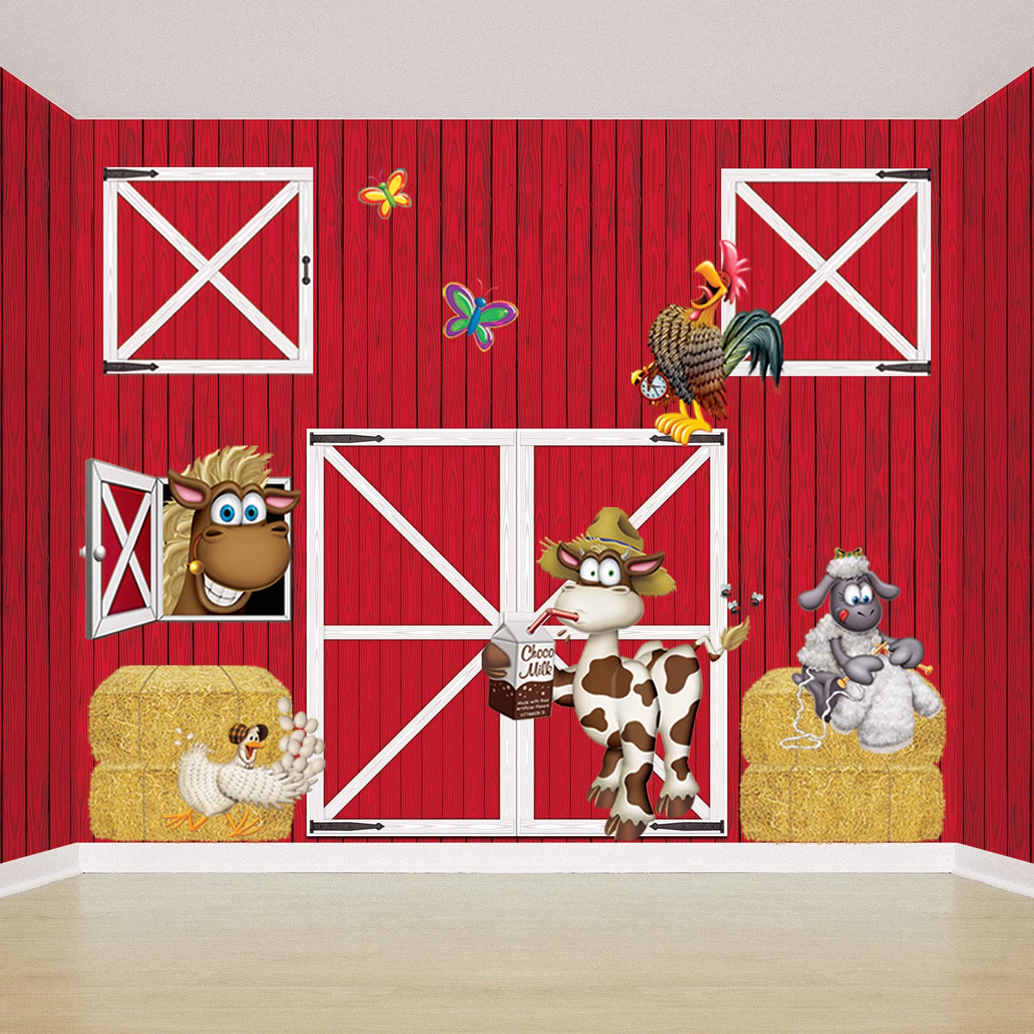Foto 4 | Accesorios Para Puerta Beistle Barn Accessory Para Fiestas (1 Unidad) (2 Paquetes) - Venta Internacional.