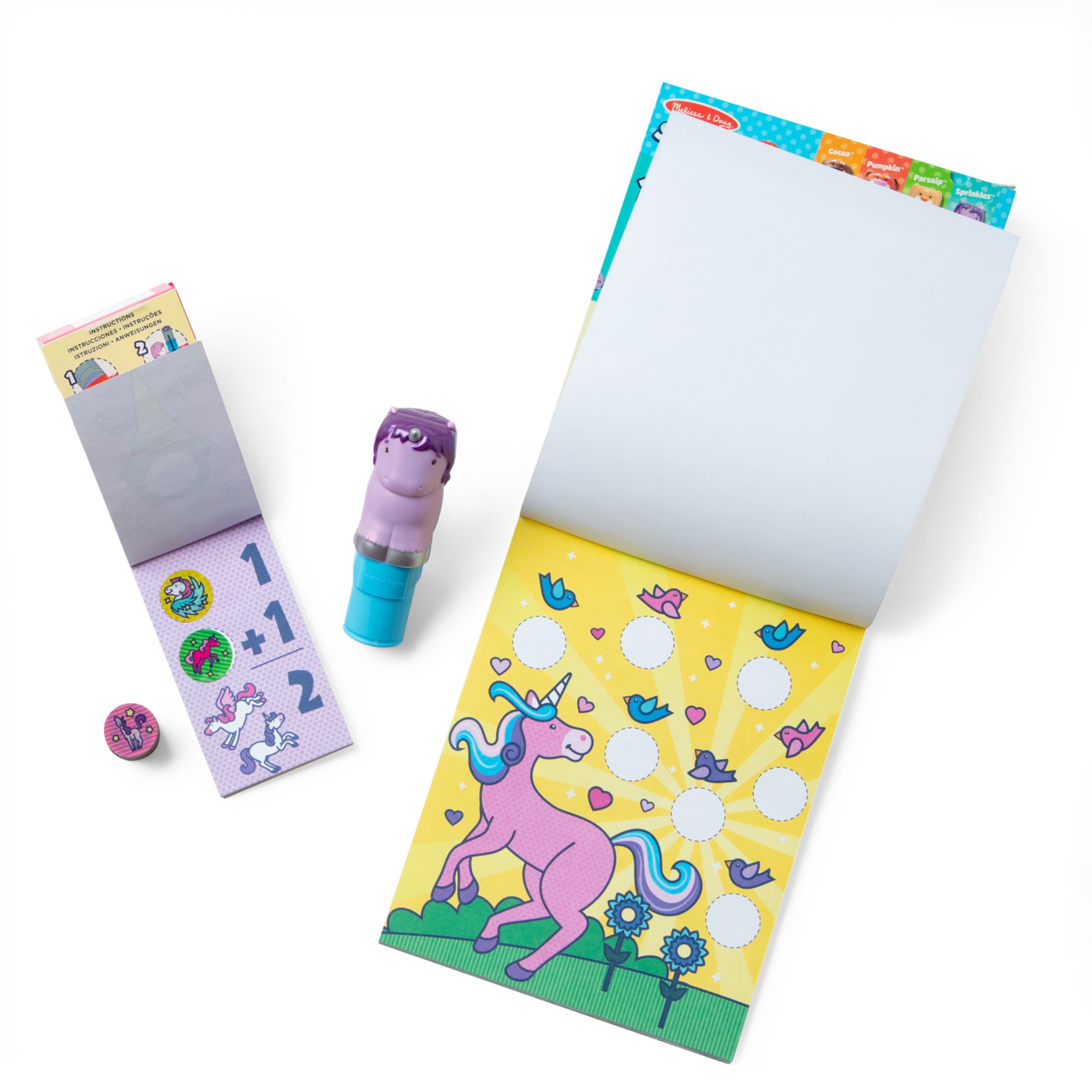 Foto 4 pulgar | Pegatina ¡guau! ™ Paquete De Unicornios Morados: Melissa Y Doug - Venta Internacional.
