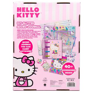 Foto 7 | Purpurina Micro Journal Hello Kitty Para Bricolaje Con Más De 40 Accesorios - Venta Internacional.