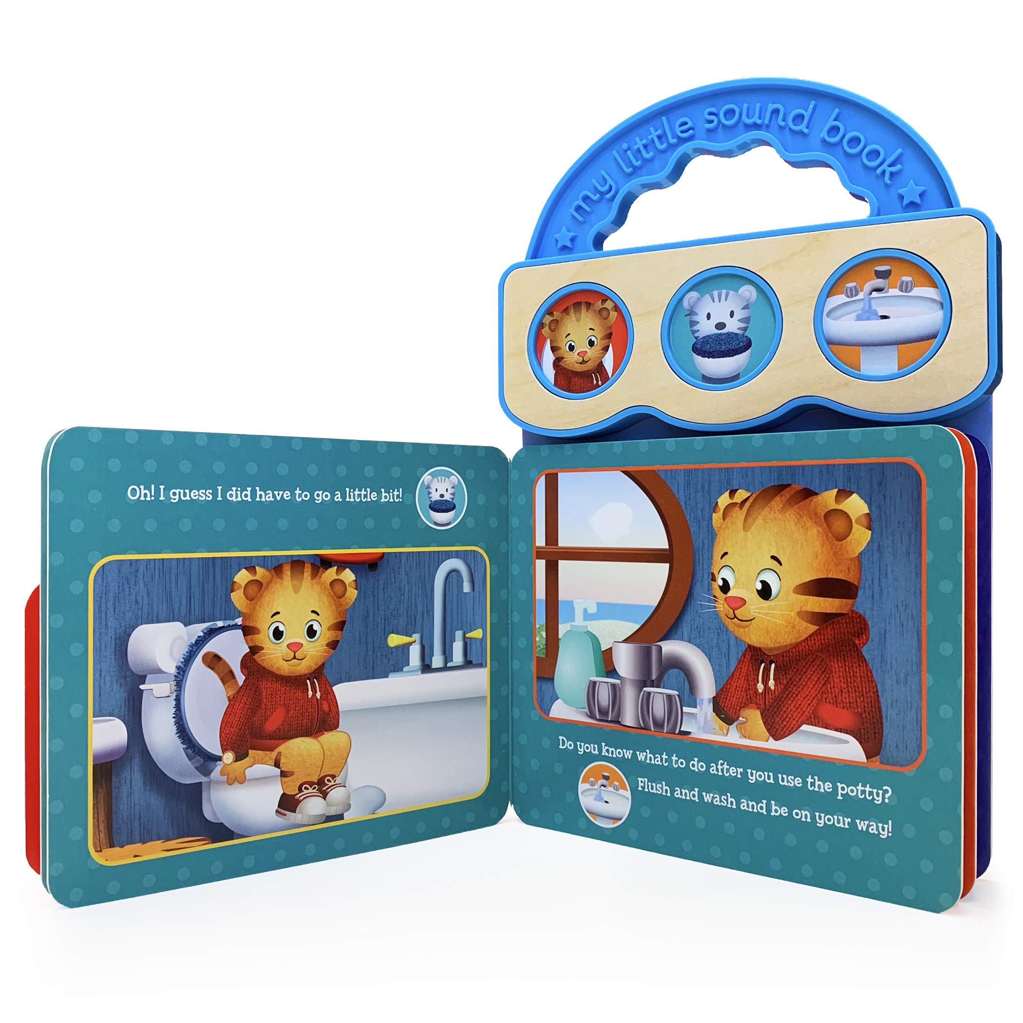 Foto 3 | Libro De Sonido Cottage Door Press Daniel Tiger's Potty Time - Venta Internacional.
