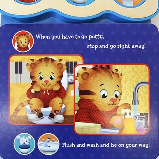 Foto 5 | Libro De Sonido Cottage Door Press Daniel Tiger's Potty Time - Venta Internacional.