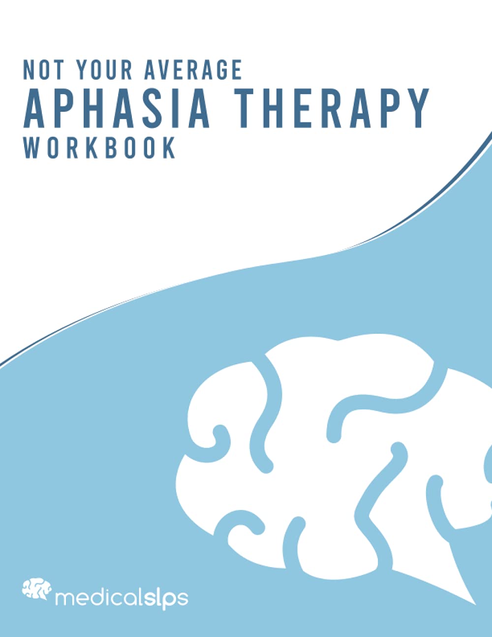 Foto 2 pulgar | El Cuaderno De Ejercicios De Terapia Para La Afasia No Es El Cuaderno De Trabajo Promedio - Venta Internacional.