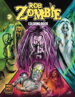 Foto 1 | Libro Para Colorear Rob Zombie Con Licencia Oficial - Venta Internacional.