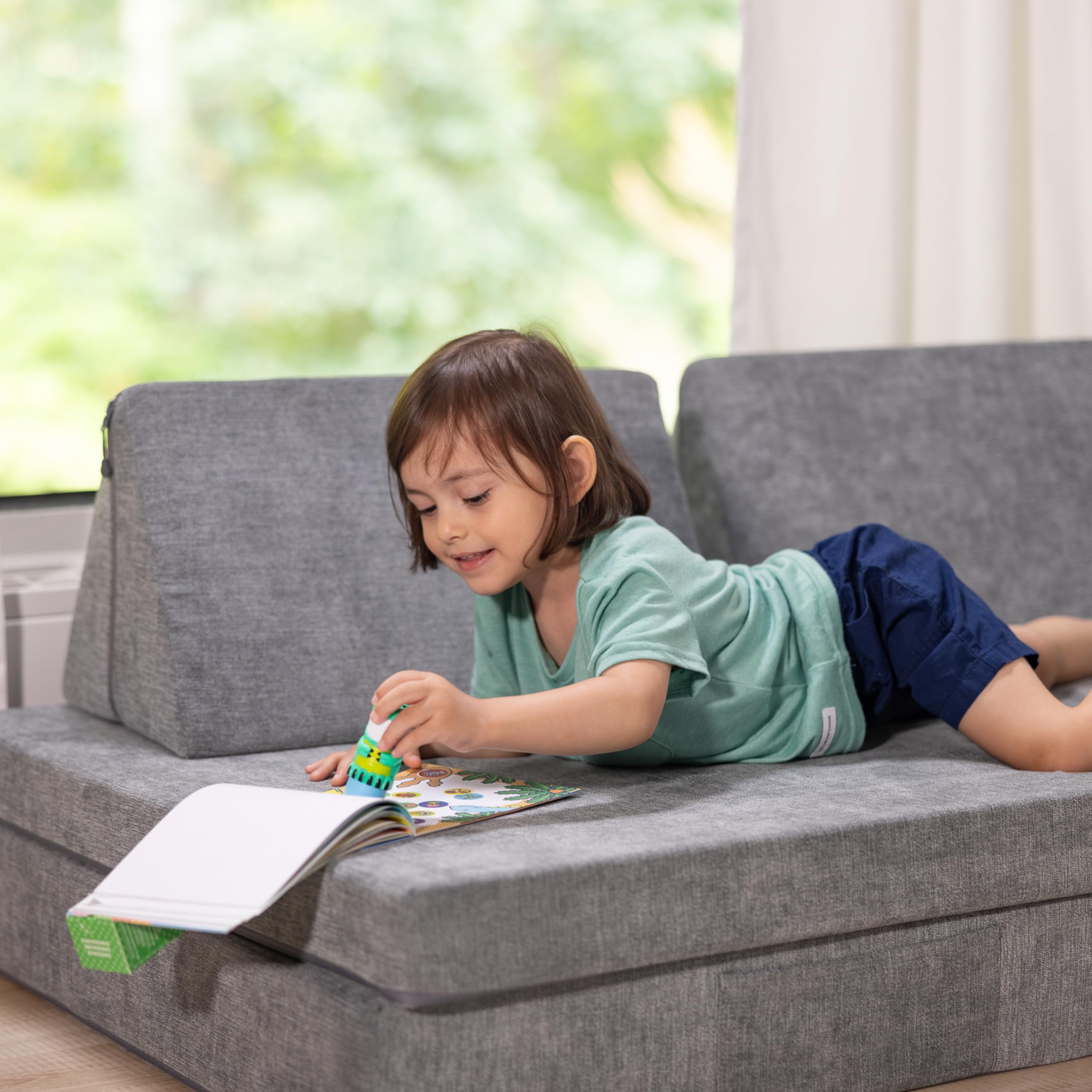 Foto 5 | Bloc De Actividades Y Pegatina Con Estampado De Dinosaurios Melissa & Doug - Venta Internacional.