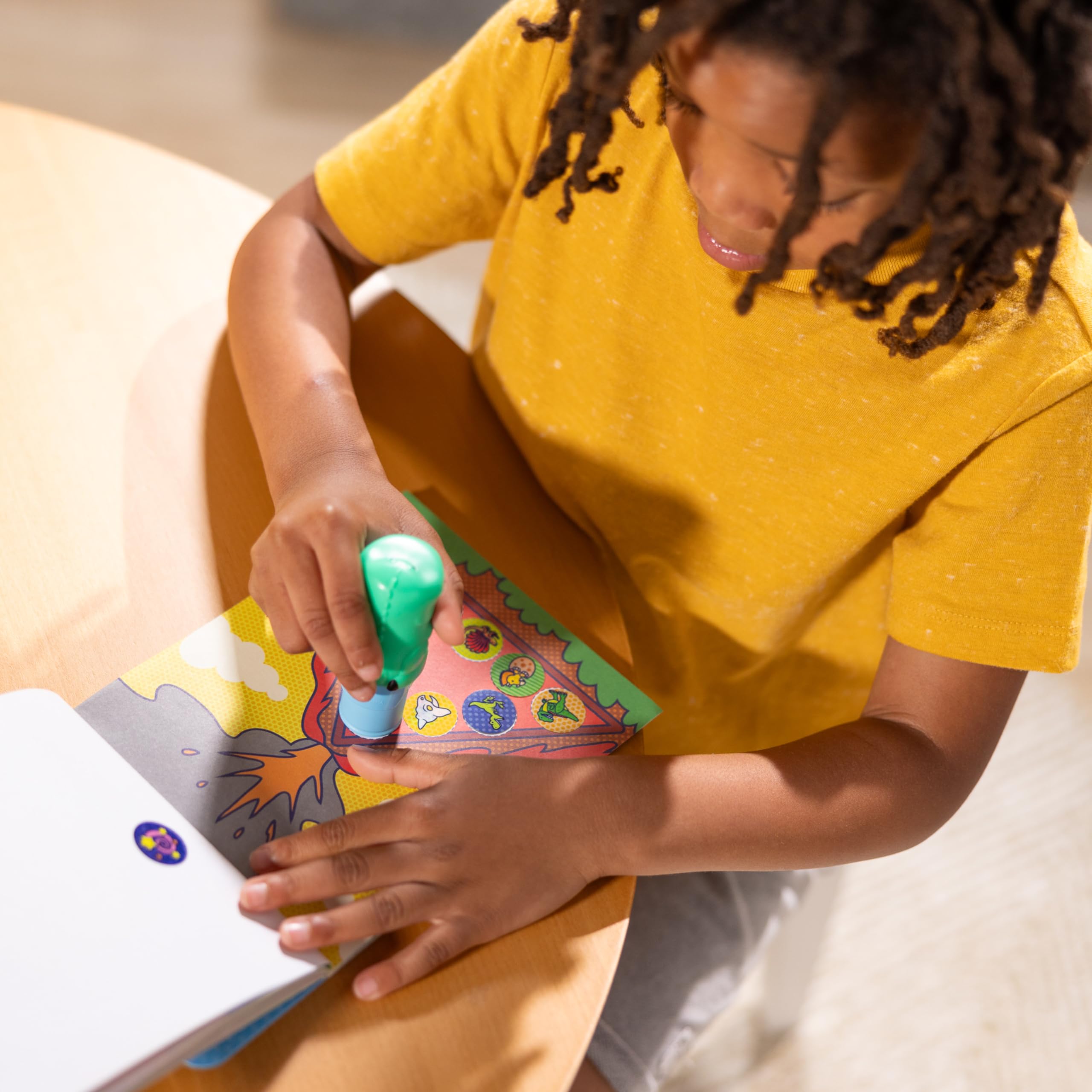 Foto 7 | Bloc De Actividades Y Pegatina Con Estampado De Dinosaurios Melissa & Doug - Venta Internacional.