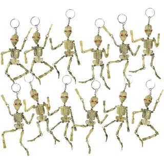 Foto 1 | Llaveros Rhode Island Novelty Skeleton, Paquete De 12 - Venta Internacional.