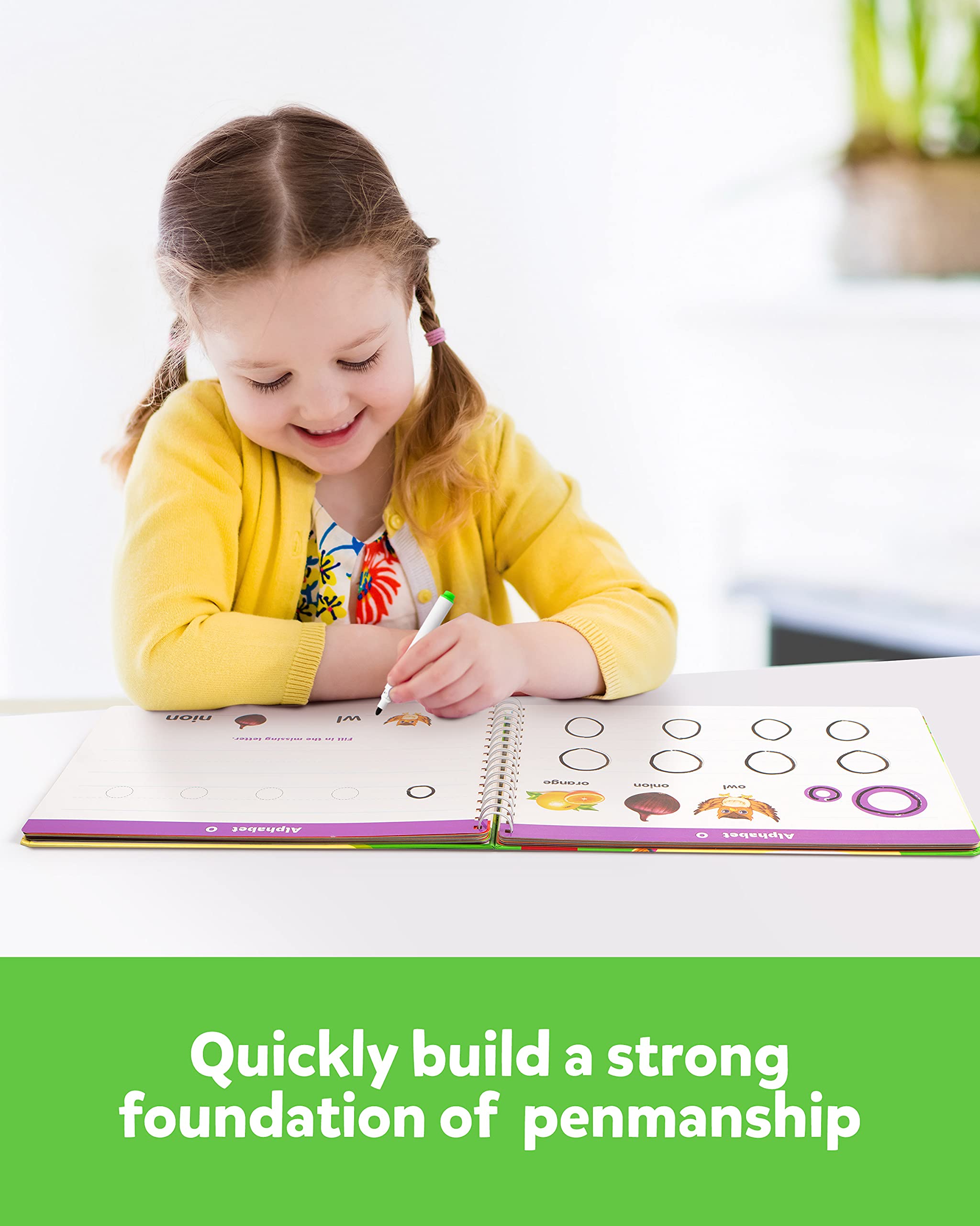 Foto 4 | Cuaderno De Ejercicios Coogam Aprende A Escribir Números Y Letras Para Niños - Venta Internacional.