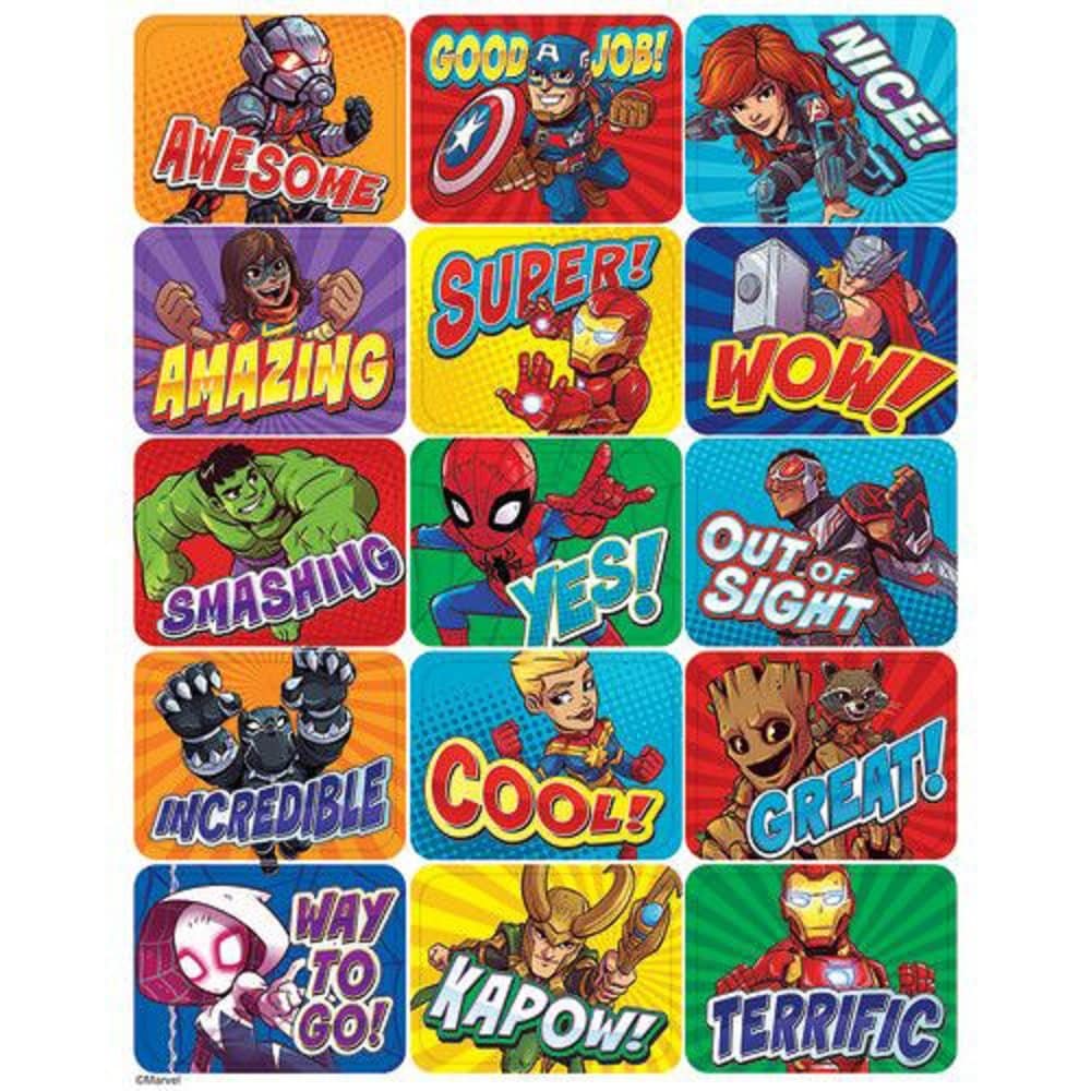 Pegatinas Eureka Marvel Super Hero Adventure Success - Venta Internacional. $341