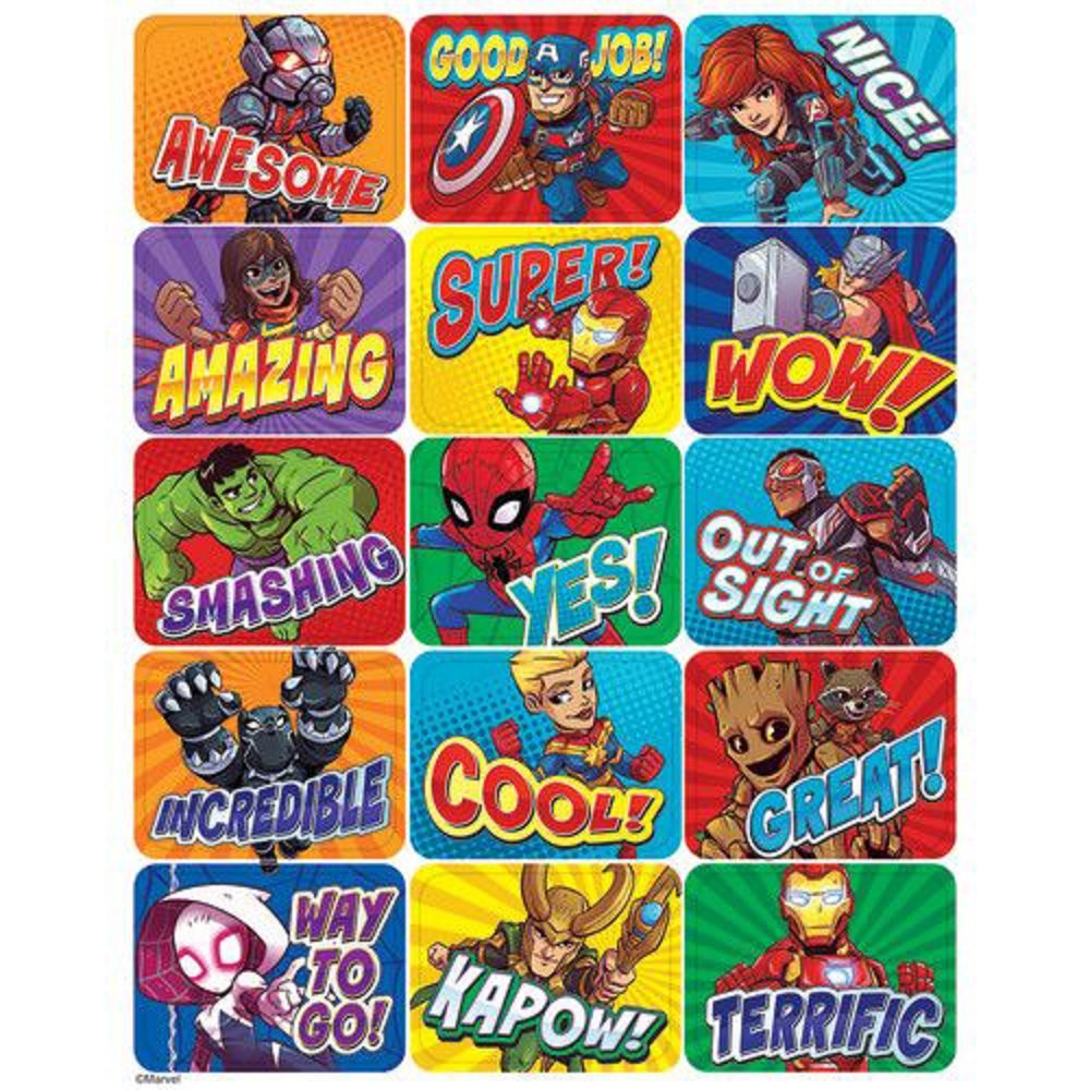 Foto 2 pulgar | Pegatinas Eureka Marvel Super Hero Adventure Success - Venta Internacional.