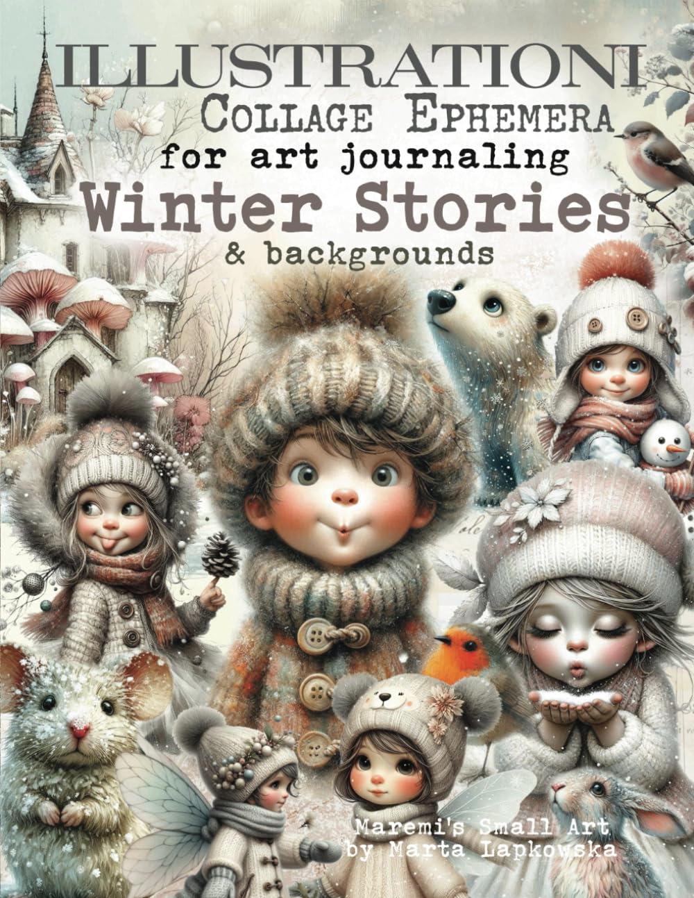 Foto 2 pulgar | Libro Efímero De Arte, Collage, Historias De Invierno, 320+ Ima - Venta Internacional.