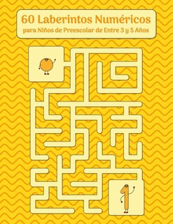 Foto 1 | 60 Laberintos Numéricos Para Niños En Edad Preescolar De 3 A 5 Años - Venta Internacional.