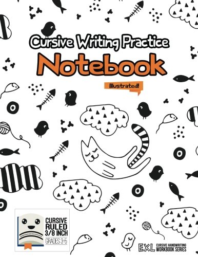Foto 1 | Cuaderno De Práctica De Escritura Cursiva Genérica Para Niños Con Rayas - Venta Internacional.