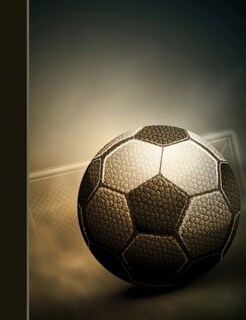 Foto 1 | Cuaderno De Composición: Libro De Páginas Rayadas Con Líneas De Fútbol Universitario Para Niños (7,4 - Venta Int