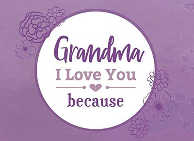 Foto 1 | Rellene El Espacio En Blanco Libro «te Quiero» Para La Abuela - La Abuela Te Quiero Porque - Venta Internacional.