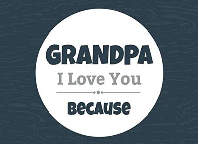Foto 1 | Complete El Libro «te Amo» Para El Abuelo De Grandkids - Venta Internacional.