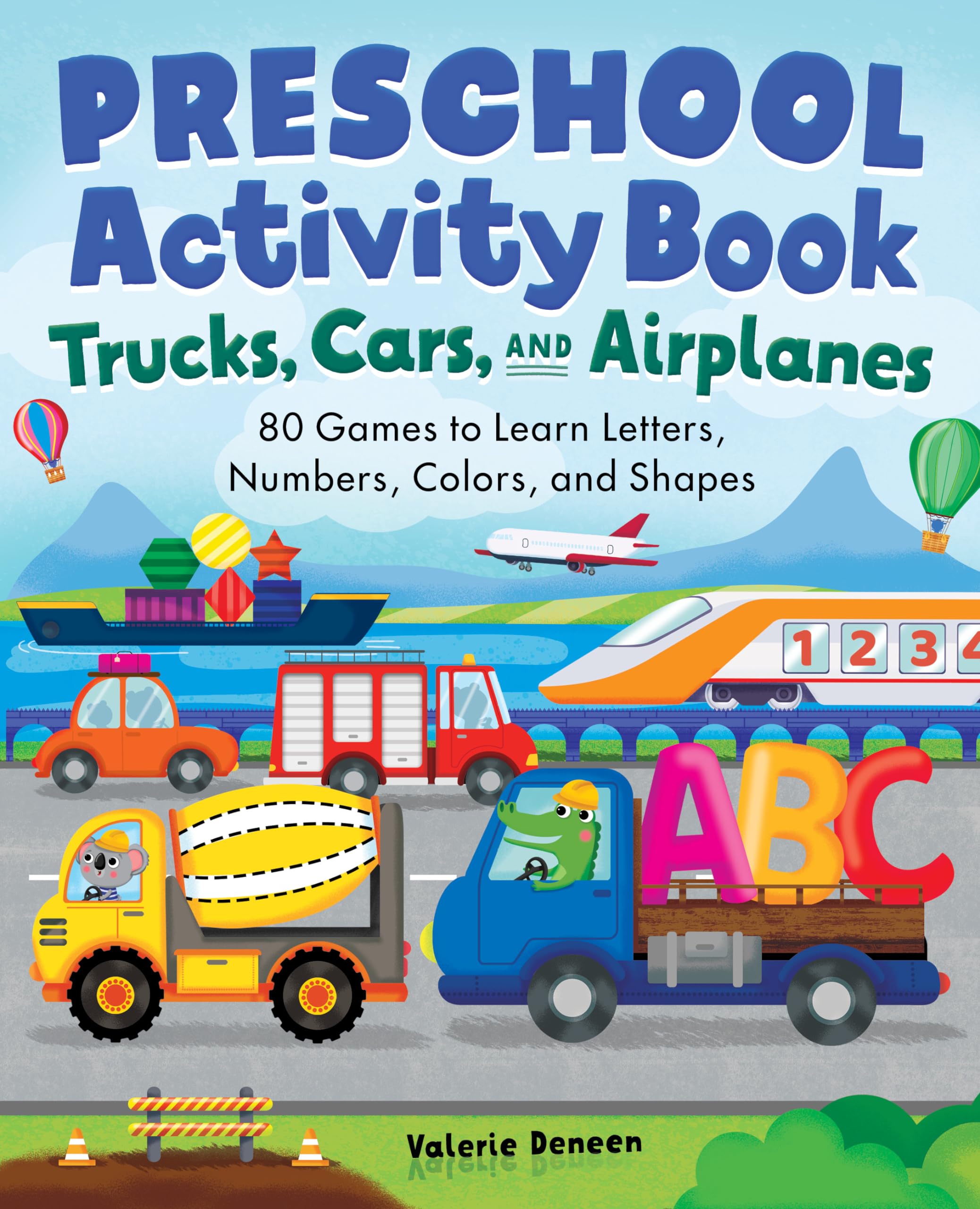 Foto 2 pulgar | Libro De Actividades Preescolares Sobre Camiones, Automóviles Y Aviones Para Niños De Más De 3 Años - Venta Intern