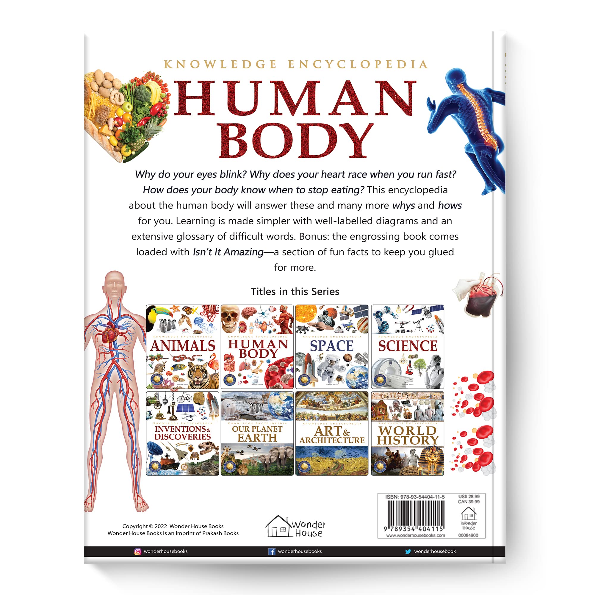 Foto 3 pulgar | Book Knowledge Encyclopedia El Cuerpo Humano Para Niños - Venta Internacional.