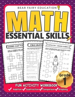 Foto 1 | Cuaderno De Actividades Para Las Habilidades Matemáticas Esenciales De Primer Grado - Venta Internacional.