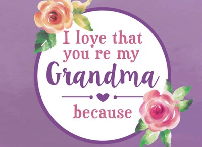 Foto 1 | Complete El Libro «te Amo» Para La Abuela De Grandkids - Venta Internacional.