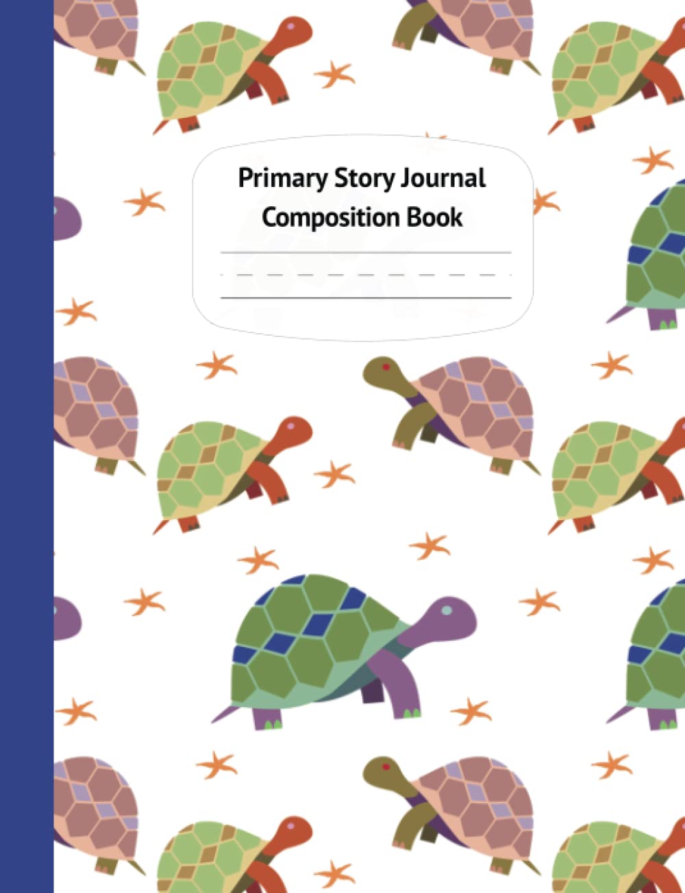 Foto 2 pulgar | Libro De Composición Tortugas Y Estrellas De Mar De Grado K-2 Para Dibujar Y Escribir - Venta Internacional.