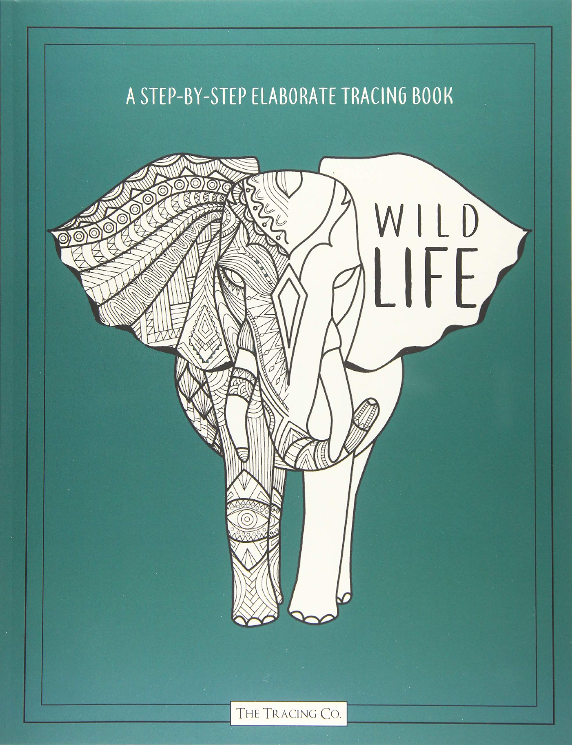 Foto 2 pulgar | Libro De Rastreo De La Vida Silvestre Con Diseños De Zentangle De Animales Para Adultos - Venta Internacional.