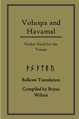 Foto 2 pulgar | Libro De Bolsillo Voluspa Y Havamal Para Las Tropas - Venta Internacional.