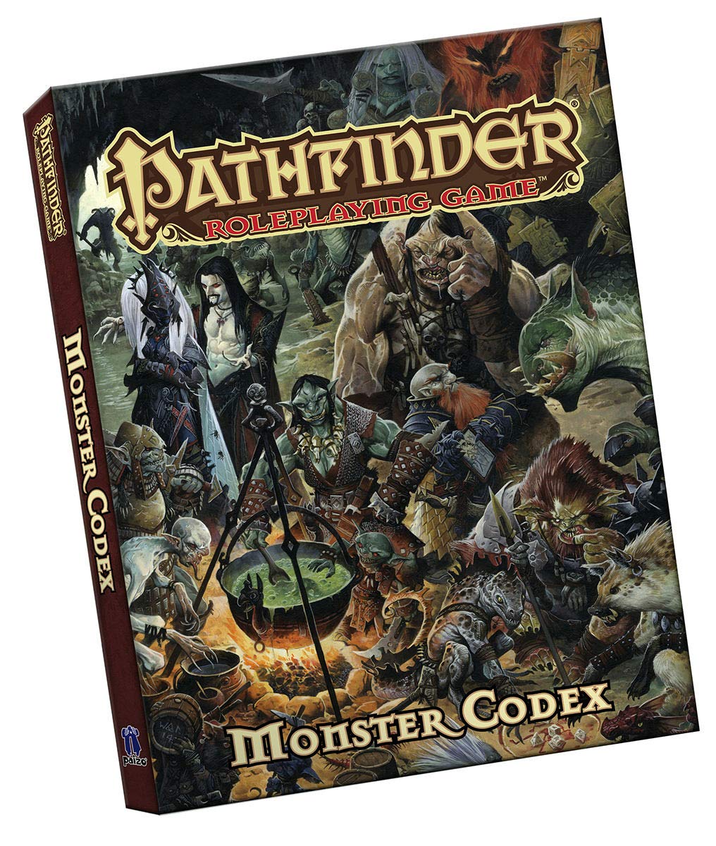 Foto 2 pulgar | Book Pathfinder, Juego De Rol, Edición De Bolsillo, Monster Codex - Venta Internacional.