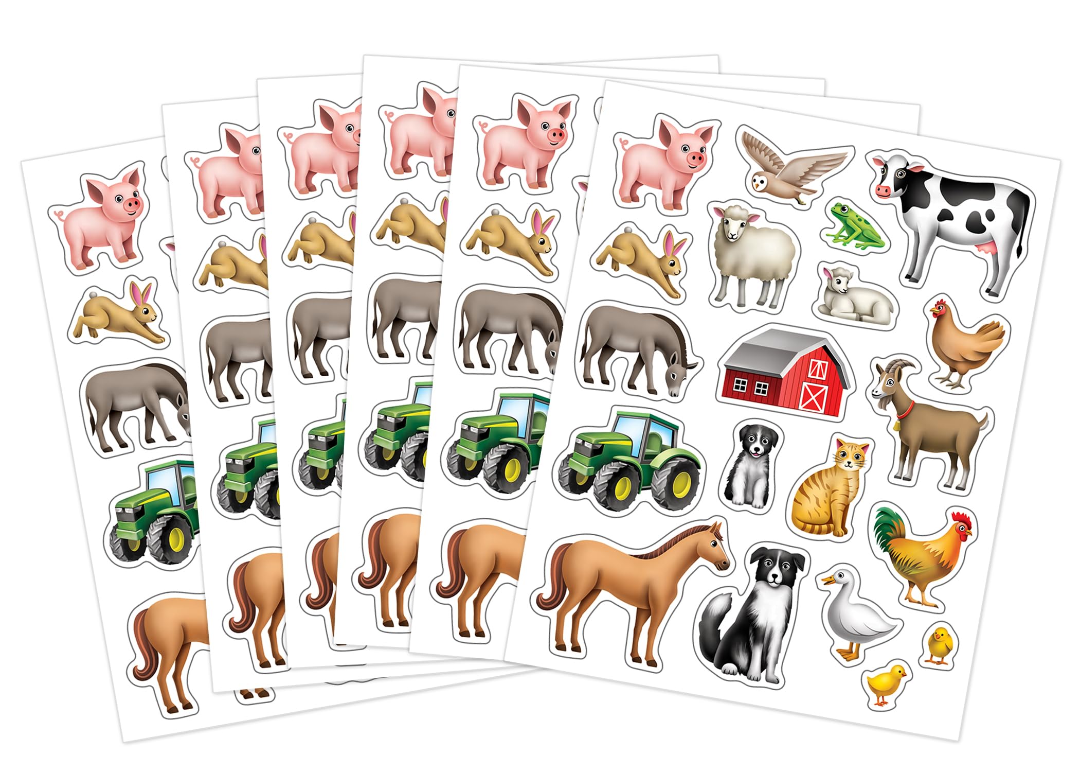 Foto 4 | Pegatinas Teacher Created Resources Farm Tcr7090 120 Unidades - Venta Internacional.