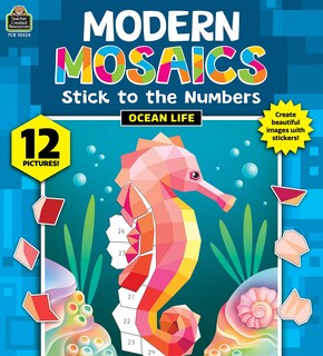 Foto 1 | Sticker Puzzle Created Resources Ocean Life 4+ Years - Venta Internacional.