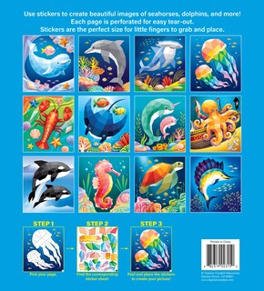 Foto 4 | Sticker Puzzle Created Resources Ocean Life 4+ Years - Venta Internacional.